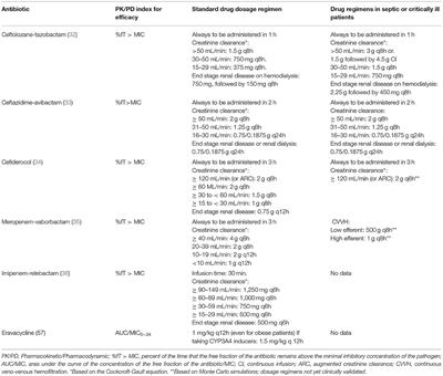 Minireview on Novel Anti-infectious Treatment Options and Optimized Drug Regimens for Sepsis